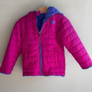 The North Face 3T toddler reversible puffer jacket